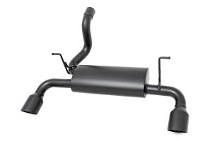 Rough Country - Jeep Dual Outlet Performance Exhaust - Black 18-20 Wrangler JL/JLU Rough Country - Image 3