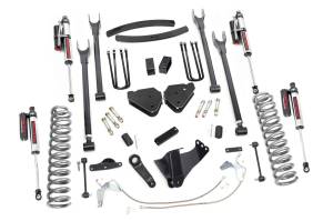 Rough Country - Ford F-250/F-350 6 Inch 4-Link Suspension Lift Kit For 08-10 Ford F-250/F-350 Gas 4WD Rough Country - Image 1