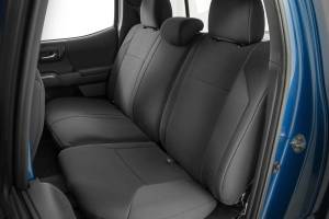 Rough Country - Tacoma Neoprene Front and Rear Seat Covers For 16-Pres Toyota Tacoma Crew Cab Rough Country - Image 3