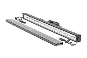 Rough Country - Cree LED Light Bar 50 Inch Dual Row Chrome Series w/Amber DRL Rough Country - Image 1