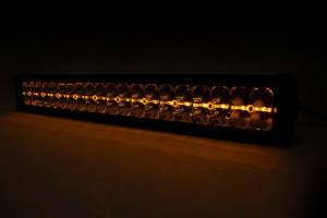 Rough Country - Cree LED Light Bar 50 Inch Dual Row Chrome Series w/Amber DRL Rough Country - Image 3