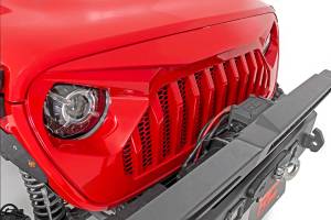 Rough Country - Jeep JL/Gladiator Angry Eyes Replacement Grille 2018-Pres Jeep JL 20-Up Gladiator Rough Country - Image 2