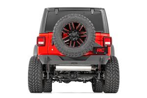 Rough Country - Jeep JL Rear Trail Bumper with Tire Carrier For 18-Pres Wrangler JL 4WD Rough Country - Image 1