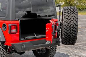 Rough Country - Jeep JL Rear Trail Bumper with Tire Carrier For 18-Pres Wrangler JL 4WD Rough Country - Image 5