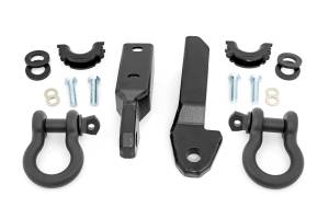 Rough Country - GM Tow Hook to Shackle Conversion Kit w/ D-Ring and Rubber Isolators (88-98 C1500/K1500) Rough Country - Image 1