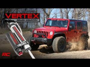 Rough Country - Jeep Front Adjustable Vertex Shocks (18-20 Wrangler JL For 6.0 Inch Lifts) Rough Country - Image 3