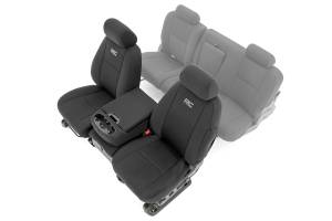 Rough Country - GM Neoprene Front Seat Covers Black (07-13 1500/11-13 2500) Rough Country - Image 1