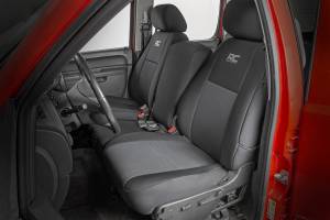 Rough Country - GM Neoprene Front and Rear Seat Covers Black (07-13 1500/11-13 2500) Rough Country - Image 3