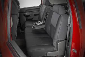 Rough Country - GM Neoprene Front and Rear Seat Covers Black (07-13 1500/11-13 2500) Rough Country - Image 4