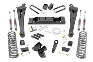 Rough Country - 5.0 Inch Dodge Radius Arm Suspension Lift Kit w/AISIN Transmission 19-Up Ram 3500 4WD Diesel Rough Country - Image 1