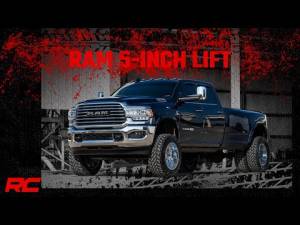 Rough Country - 5.0 Inch Dodge Radius Arm Suspension Lift Kit w/AISIN Transmission 19-Up Ram 3500 4WD Diesel Rough Country - Image 2