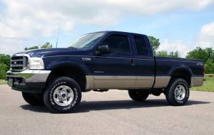 Rough Country - 2.5 Inch Ford Leveling Lift Kit w/ V2 Shocks (99-04 F-250/350 4WD) Rough Country - Image 2