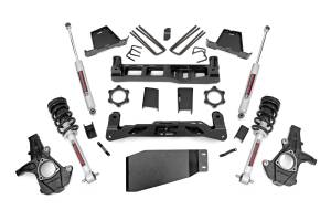 Rough Country - 6.0 Inch GM Suspension Lift Kit w/ N3 Loaded Struts and Shocks Rough Country - Image 1