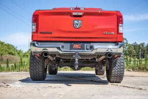 Rough Country - Dual Cat-Back Exhaust System w/ Black Tips (19-20 Ram 1500 V8 - 5.7L) Rough Country - Image 4