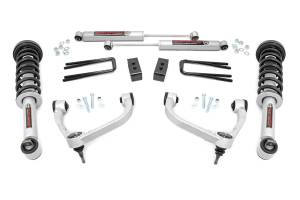 Rough Country - F-150 3 Inch Lift Kit Bolt On w/N3 Struts 2021 F-150 4WD Rough Country - Image 1