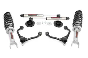 Rough Country - 3.0 Inch Dodge Bolt-On Lift Kit w/ N3 Struts and Rear V2 Shocks For 12-23 Ram 1500 4WD Rough Country - Image 1