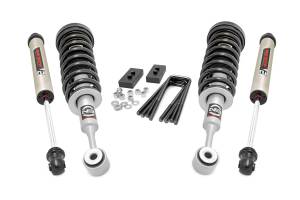 2.0 Inch Ford Strut Leveling Kit w/V2 Shocks For 04-08 F-150 2WD Rough Country