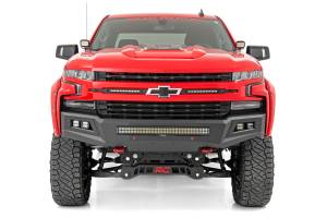 Rough Country - Chevy 2-inch LED Lower Windshield Ditch Kit Black Series w/ White DRL For 19-20 Silverado Rough Country - Image 3