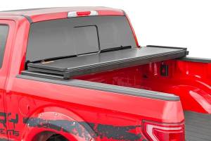 Rough Country - Hard Folding Bed Cover 6.5 Ft Bed 15-21 Ford F-150 2WD/4WD Rough Country - Image 2