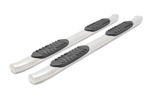 Rough Country - GM Stainless Steel Oval Nerf Step Bars 07-18 GM 1500 / 07-19 2500HD/3500 HD / 19 Classic Crew Cab Rough Country - Image 4