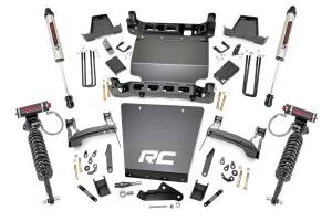 Rough Country - 7 Inch Lift Kit Bracket Vertex/V2 Shks 14-16 Chevy/GMC 1500 Rough Country - Image 1