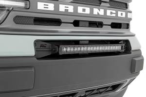 Rough Country - Ford 20.0 Inch LED Bumper Kit w/ Chrome Series LED 21-UP Ford Bronco Sport Rough Country - Image 3