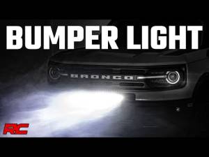 Rough Country - Ford 20.0 Inch LED Bumper Kit w/ Black Series LED 21-Up Ford Bronco Sport Rough Country - Image 2