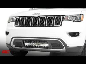 Rough Country - Jeep 20.0 Inch LED Bumper Kit Black Series w/ Cool White DRL 11-20 Jeep WK2 Grand Cherokee Rough Country - Image 2