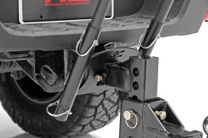 Rough Country - Dual Flag Pole Holder Mount for 2 Inch Hitch Rough Country - Image 4