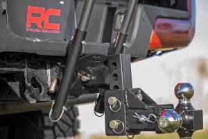 Rough Country - Dual Flag Pole Holder Mount for 2 Inch Hitch Rough Country - Image 5