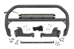 Rough Country - Nudge Bar 20 Inch Black Series Single Row LED 21-Up Ford Bronco Sport Rough Country - Image 1