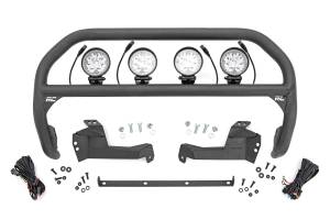 Nudge Bar 4 Inch Round Led (x4) 21-Up Ford Bronco Sport 4WD Rough Country