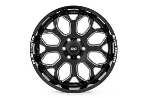 Rough Country - 96 Series Wheel One-Piece Gloss Black 20x10 6x5.5 -19mm Rough Country - Image 2