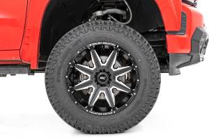 Rough Country - 91 Series Milled One-Piece Gloss Black 22x12 6x5.5 -44mm Rough Country - Image 6