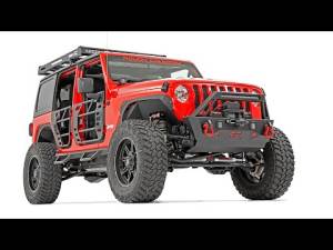 Rough Country - Rear Tubular Doors 20-22 Jeep Gladiator JT/18-22 Wrangler JL Rough Country - Image 2