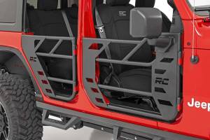 Rough Country - Rear Tubular Doors 20-22 Jeep Gladiator JT/18-22 Wrangler JL Rough Country - Image 5