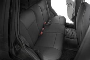 Rough Country - Seat Covers Non Detach Headrest Front and Rear 84-96 Jeep Cherokee XJ Rough Country - Image 2