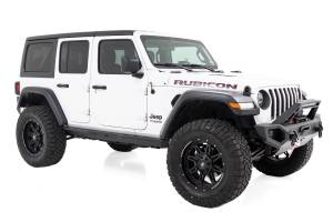 Rough Country - Rock Sliders Heavy Duty 4-Door 18-22 Jeep Wrangler JL 4WD Rough Country - Image 3