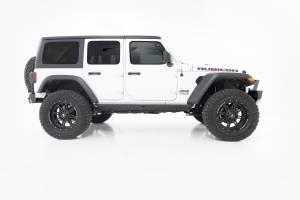 Rough Country - Rock Sliders Heavy Duty 4-Door 18-22 Jeep Wrangler JL 4WD Rough Country - Image 4