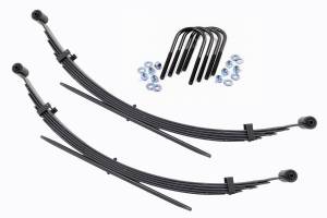 Rough Country - Rear 56 Inch Leaf Springs 2 Inch Lift Pair 77-87 Chevy/GMC C20/K20 C25/K25 Truck 4WD Rough Country - Image 1