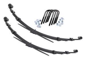 Rear Leaf Springs 3 Inch Lift Pair 74-90 Jeep Grand Wagoneer/J10 Truck/J20 Truck/Wagoneer 4WD Rough Country