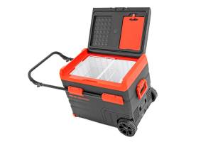 Rough Country - 50L Portable Refrigerator/Freezer w/Solar Panel Rechargeable 12 Volt/AC 110 Rough Country - Image 3