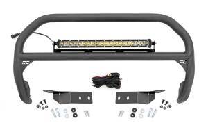 Rough Country - Nudge Bar 20 Inch Chrome Series Single Row LED 07-21 Toyota Tundra Rough Country - Image 1