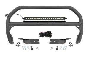 Rough Country - Nudge Bar 20 Inch Black Series DRL Single Row LED 07-21 Toyota Tundra Rough Country - Image 1