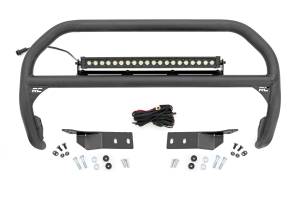 Rough Country - Nudge Bar 20 Inch Black Series Single Row LED 07-21 Toyota Tundra Rough Country - Image 1