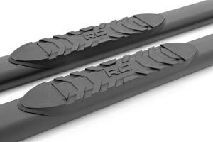 Rough Country - Oval Nerf Step 4.5 Inch Double Cab Black 05-22 Toyota Tacoma 2WD/4WD Rough Country - Image 5