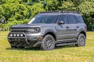 Rough Country - Oval Nerf Step 4.5 Inch Crew Cab Black 21-Up Ford Bronco Sport 4WD Rough Country - Image 6