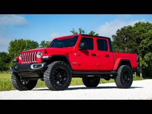 Rough Country - 3.5 Inch Lift Kit Spacers with V2 Shocks 20-Up Jeep Gladiator JT 4WD Rough Country - Image 2