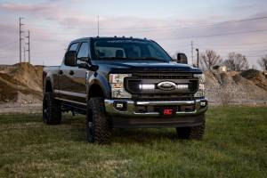 Rough Country - LED Light Kit Grille Mount 10 Inch Black Series Slimline 20-21 Ford Super Duty Rough Country - Image 5