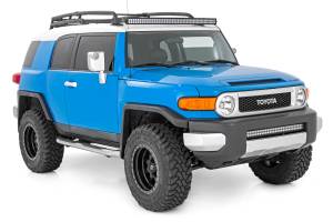 Rough Country - LED Light Windshield Kit 50 Inch Curved Single Row Black Series 07-14 FJ Cruiser Rough Country - Image 5